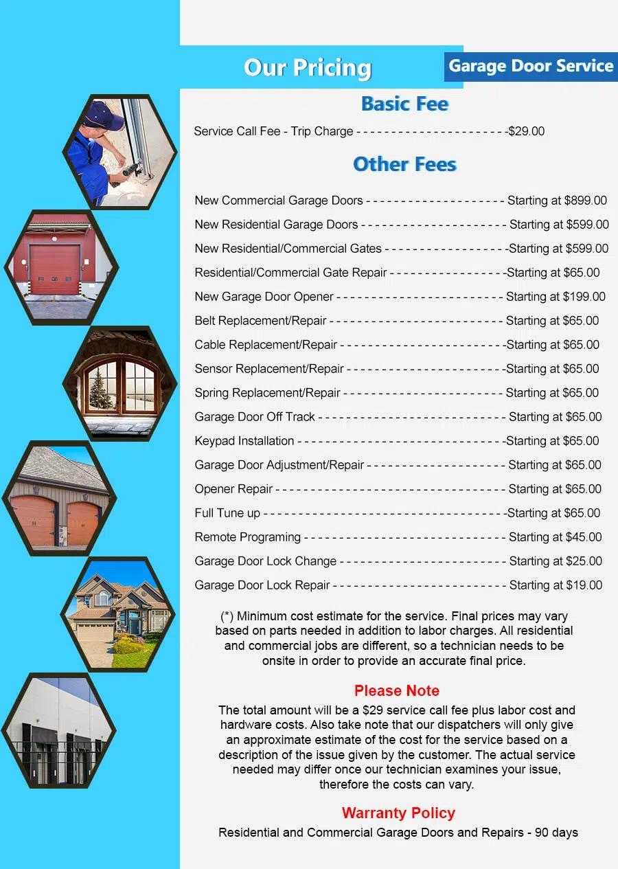 Neighborhood Garage Door Service Roselle, IL 630-925-7282